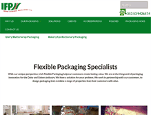 Tablet Screenshot of irishflexiblepackaging.com